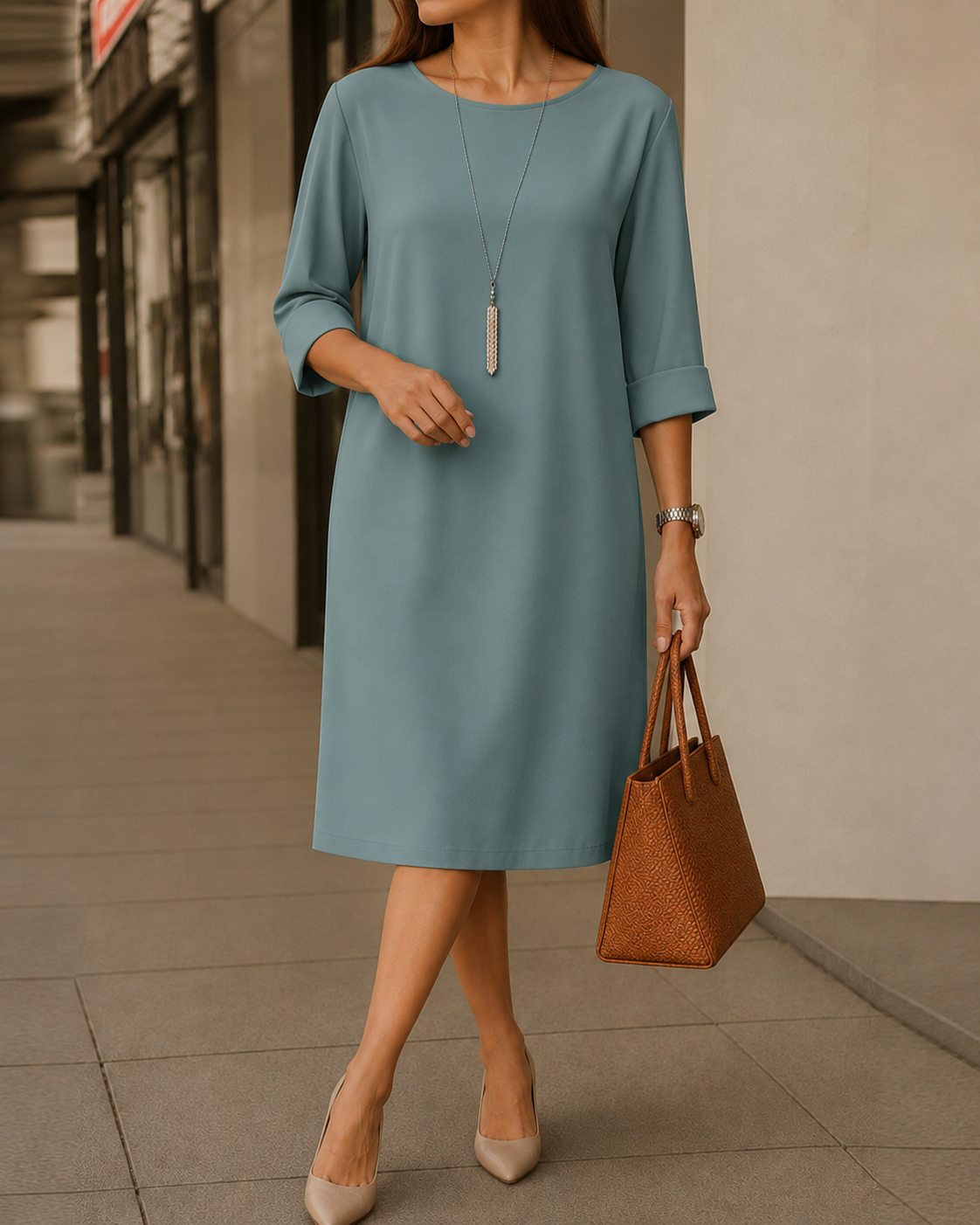 Gwendoline | AIRY MIDI DRESS FOR WOMEN