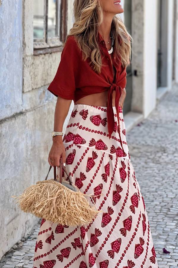 Loraine Knotted Shirt