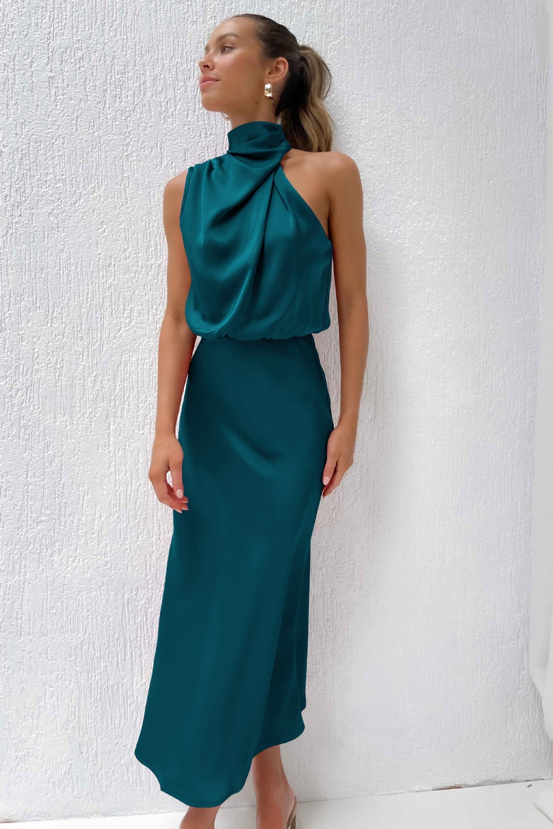 Quentin | Sahara Drape Dress