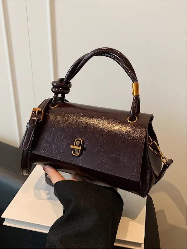 SHAINAT - Flip Cover Small Satchel Bag