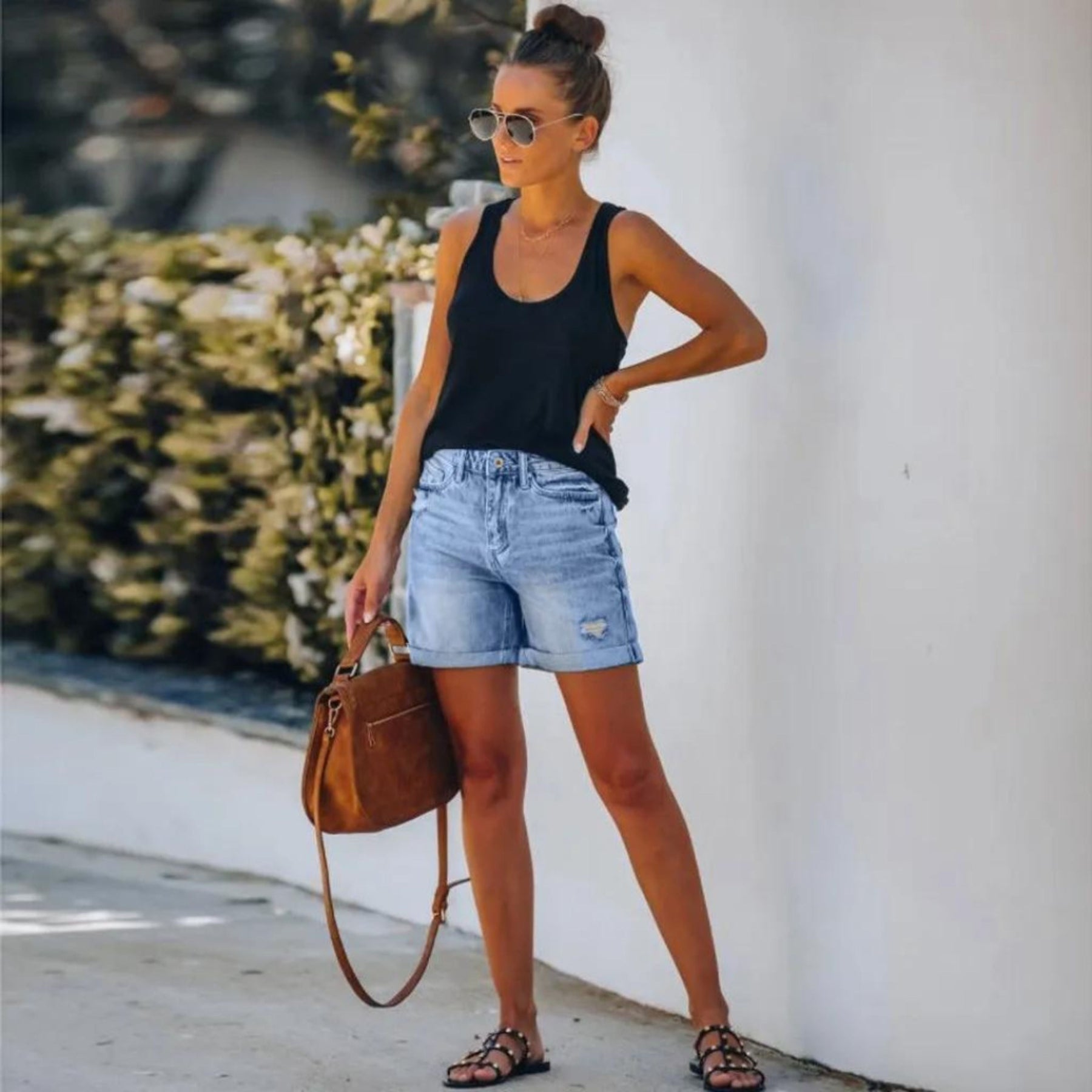 Michelle | Ladies Shorts | High Waist
