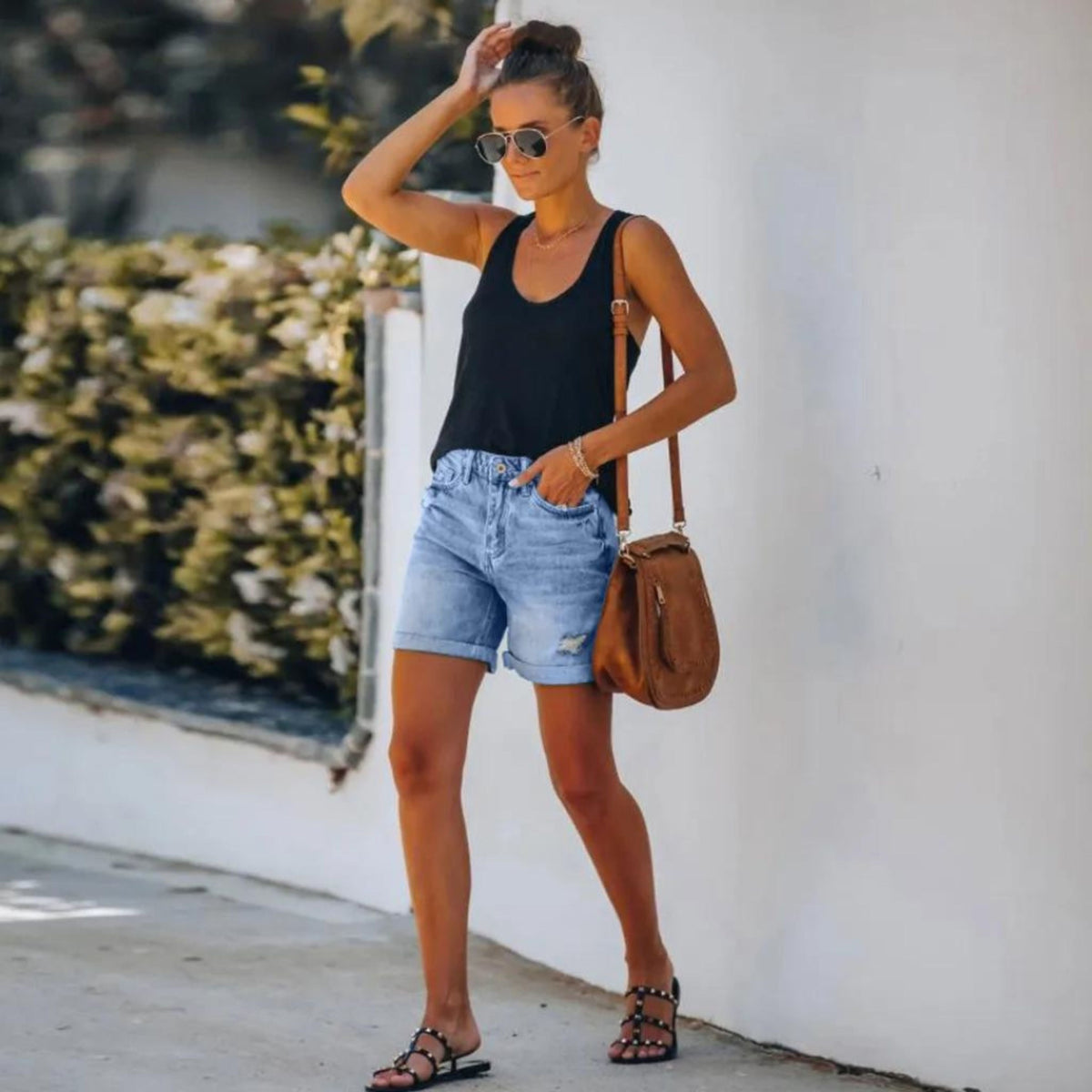 Michelle | Ladies Shorts | High Waist