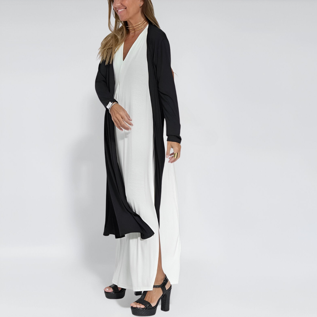Sanne | Elegant Summer Dress + Free Cardigan