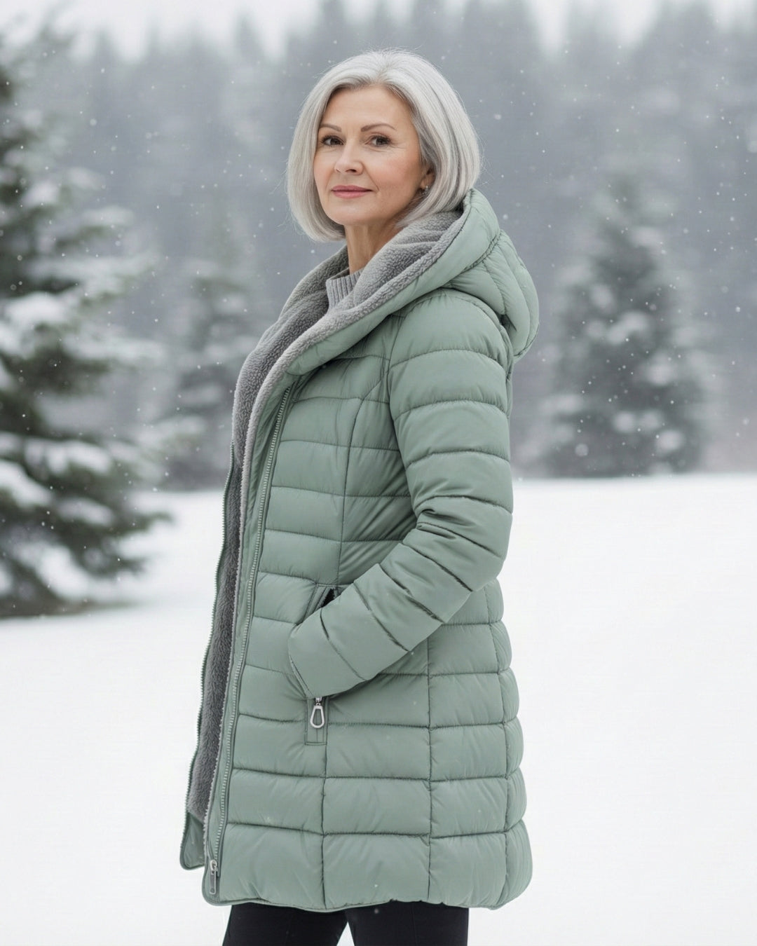 Donna I Padded Winter Jacket with Hood