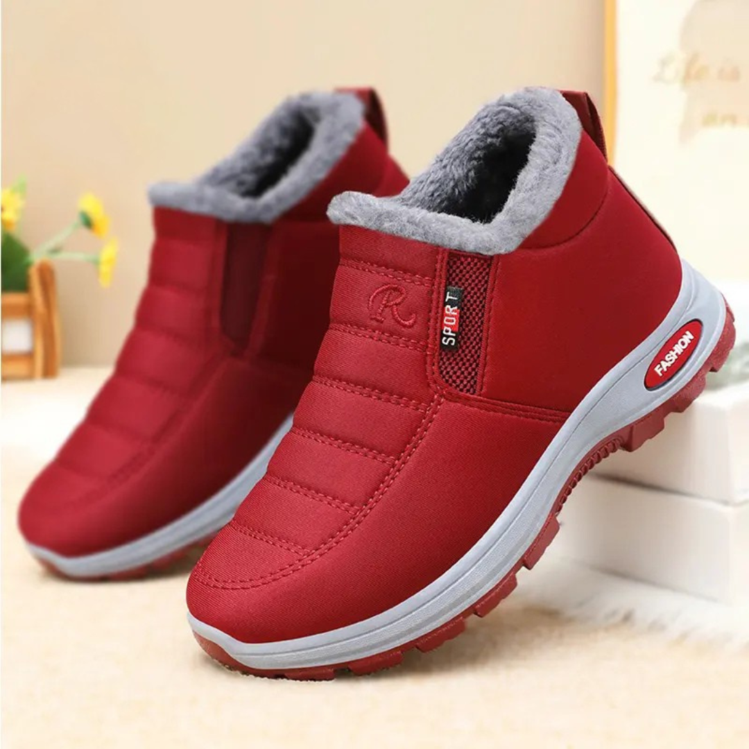 SHAZNAT - Warm Faux Fur Boots