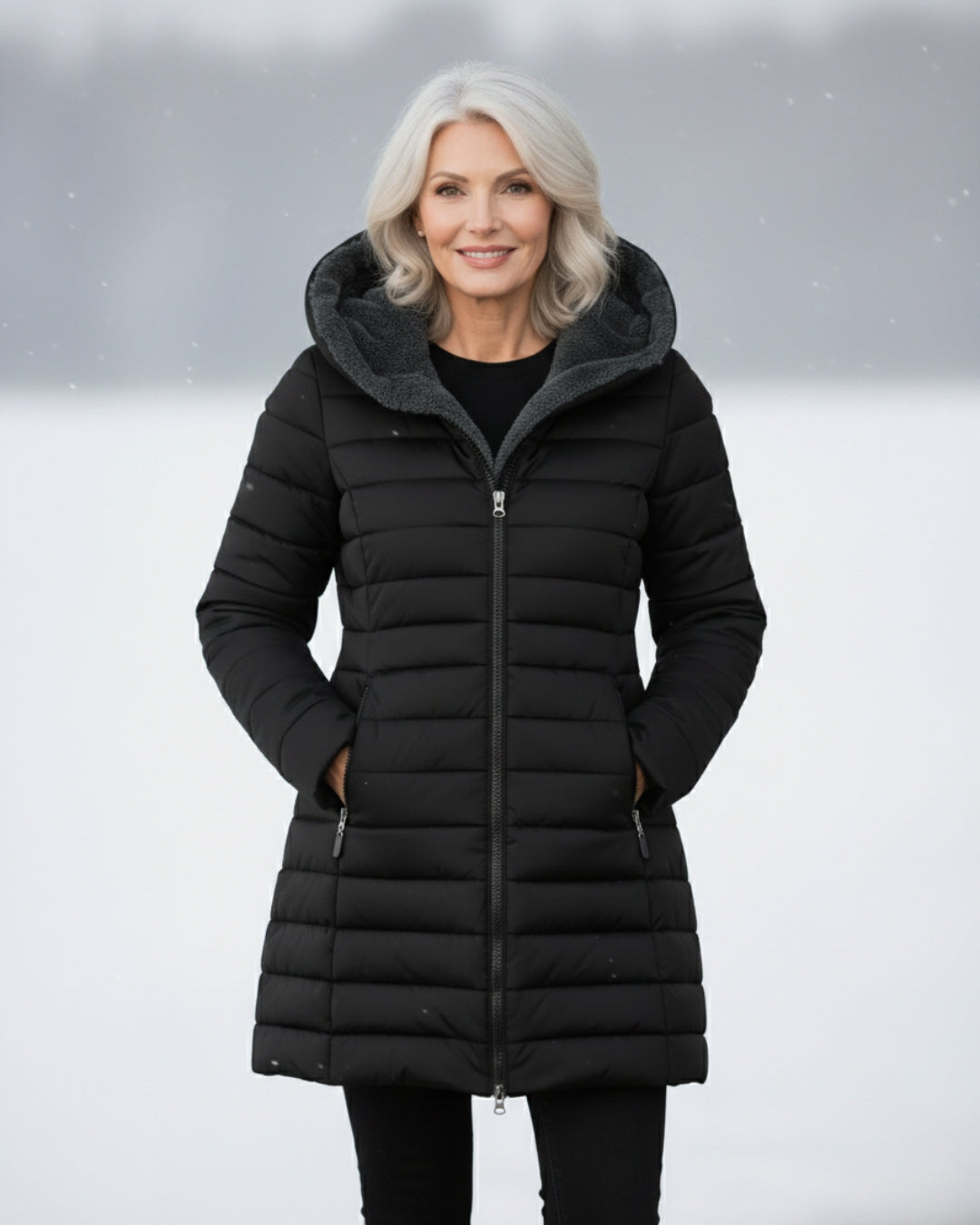 Donna I Padded Winter Jacket with Hood