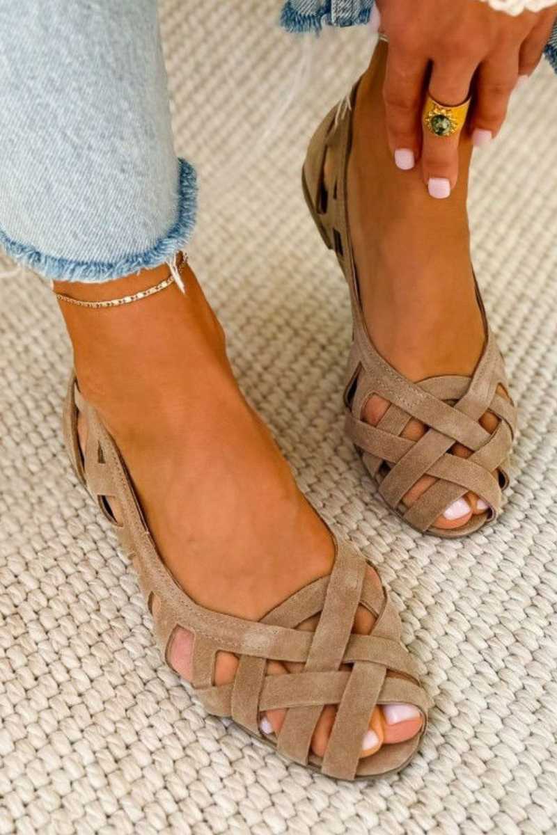 Colorful Woven Sandals Caterina Comfort