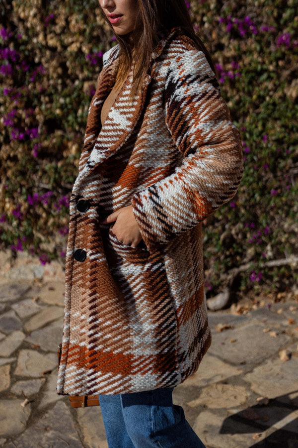 Irish | Elegant Three-Quarter Coat