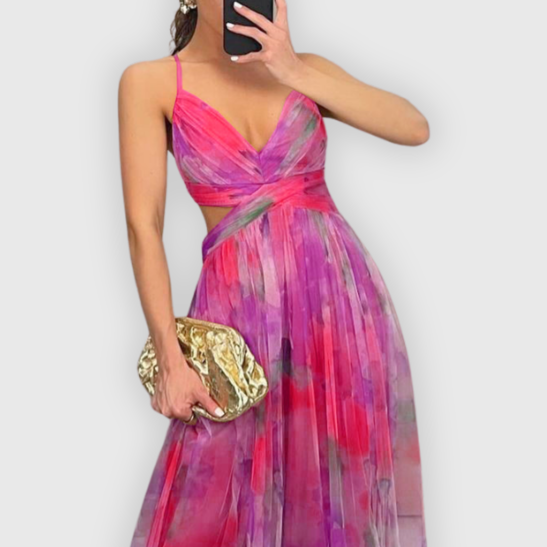 The Elara Sunset Dress