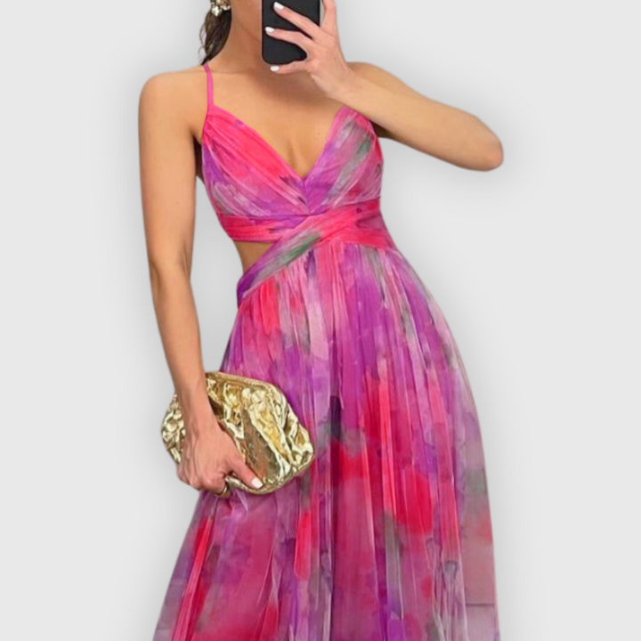 The Elara Sunset Dress
