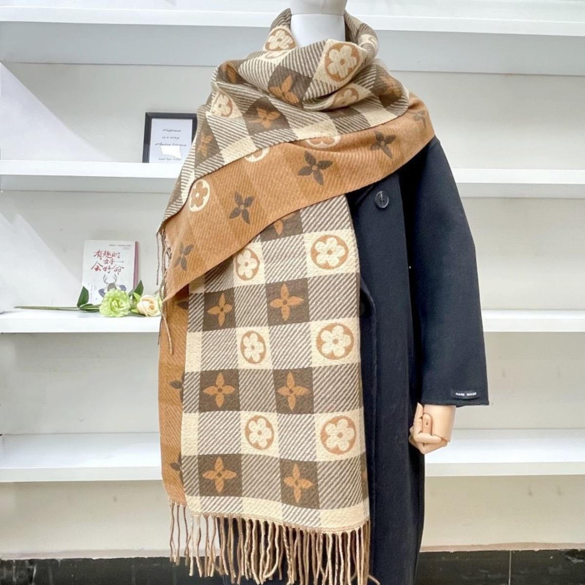 ZOLANIT - Comfy Warm Plaid Double Side