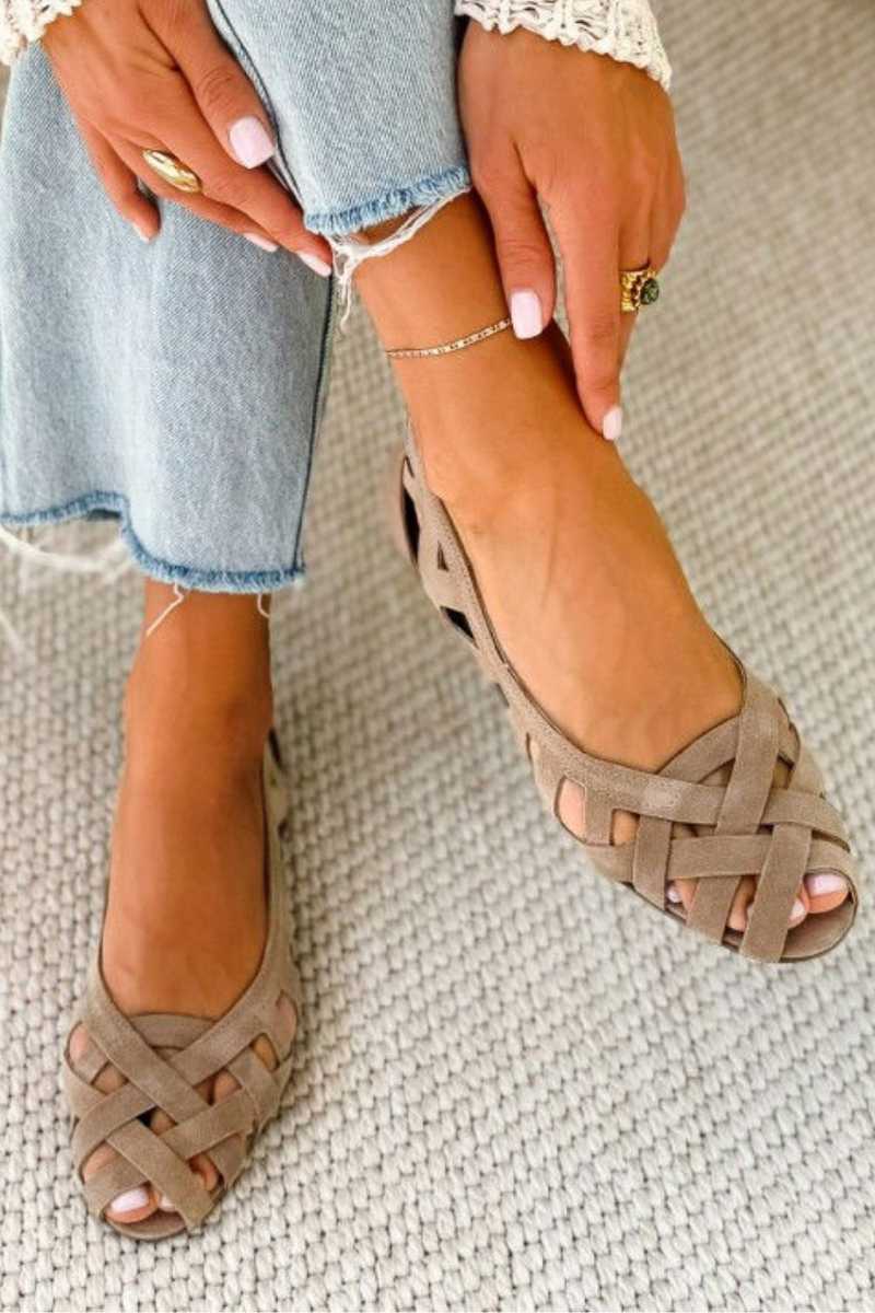 Colorful Woven Sandals Caterina Comfort