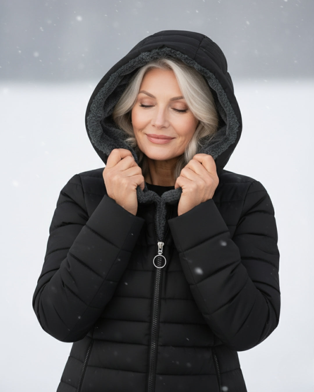 Donna I Padded Winter Jacket with Hood
