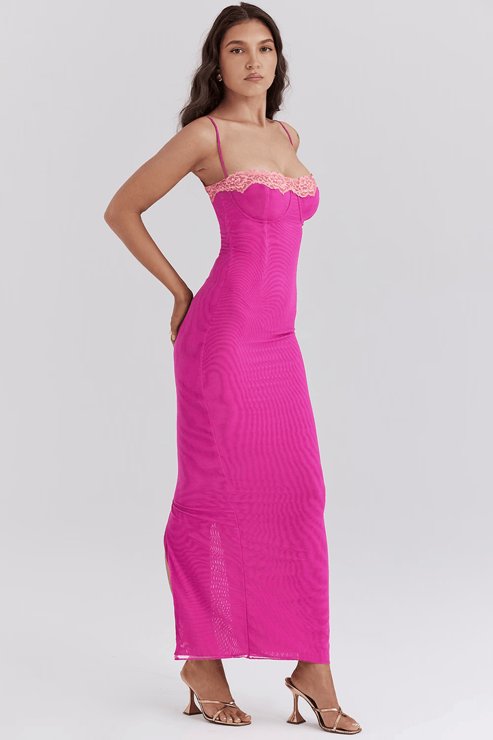 Delilah | Lace Detail Dress