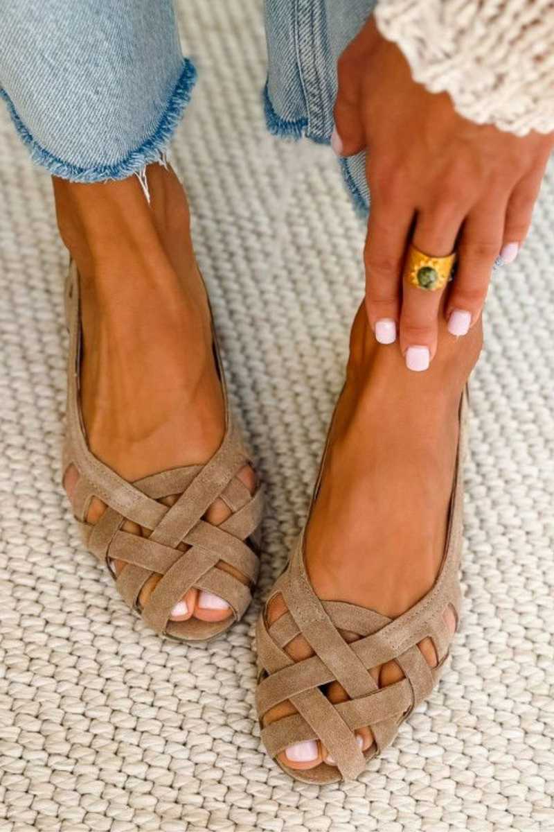 Colorful Woven Sandals Caterina Comfort
