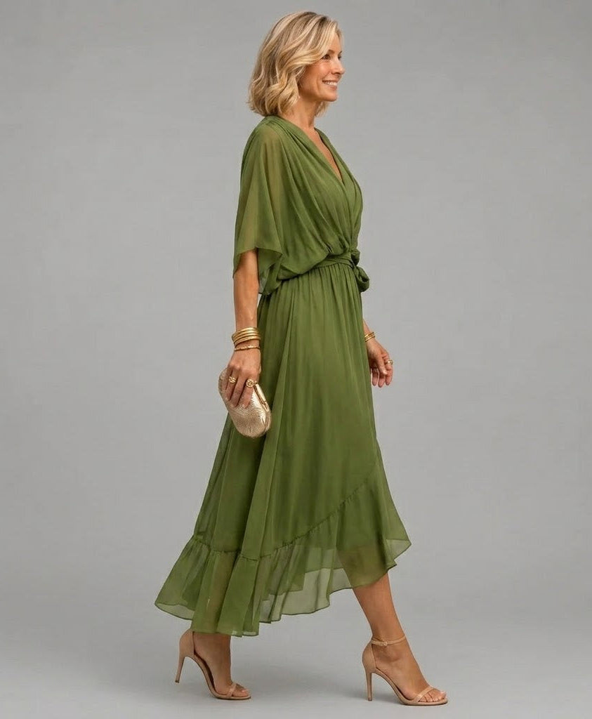 Monica™ - V-neck dress