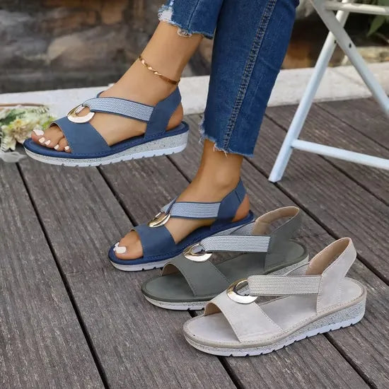 ZEPHIRINE | ELEGANT ADJUSTABLE SUPPORT SANDALS