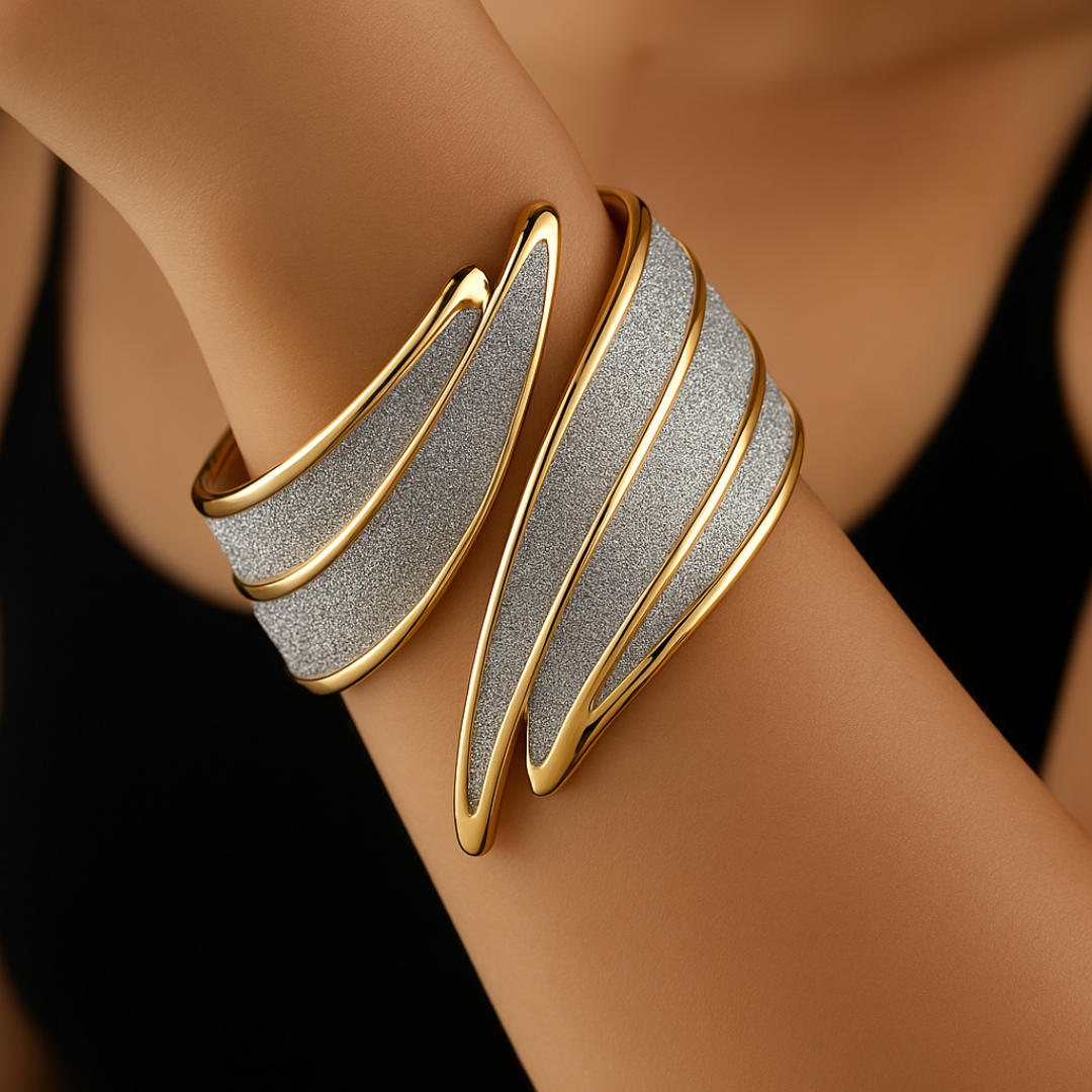 Aurora Glide Cuff Bracelet