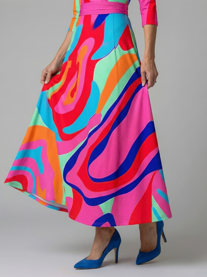 Morwenna Floral Wrap Maxi Dress