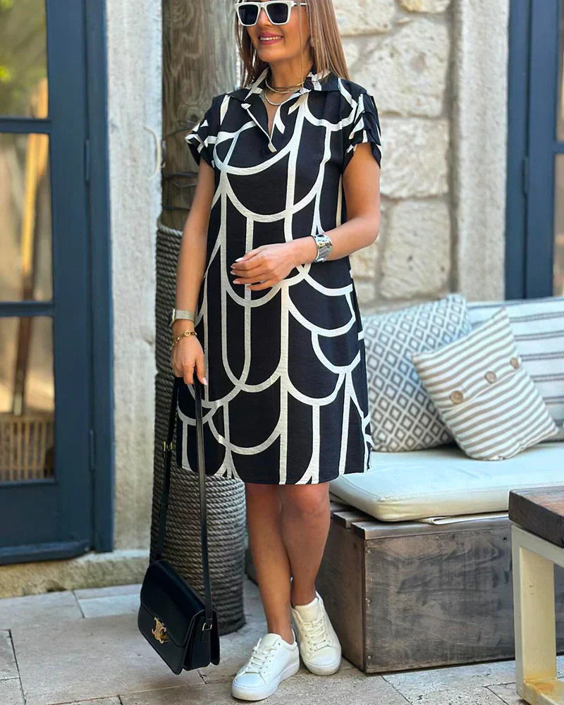 Hela | Short Sleeve Dress