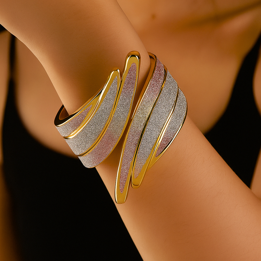 Aurora Glide Cuff Bracelet