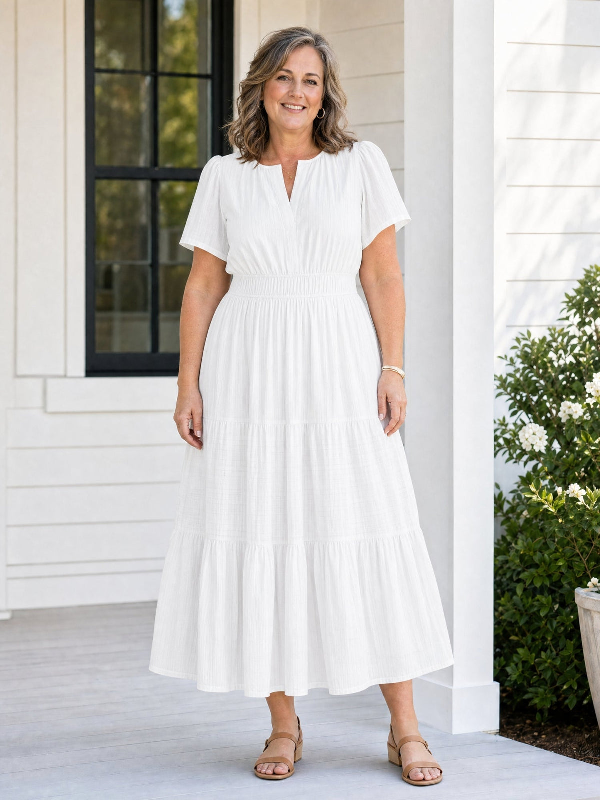 Layered Maxi Dress