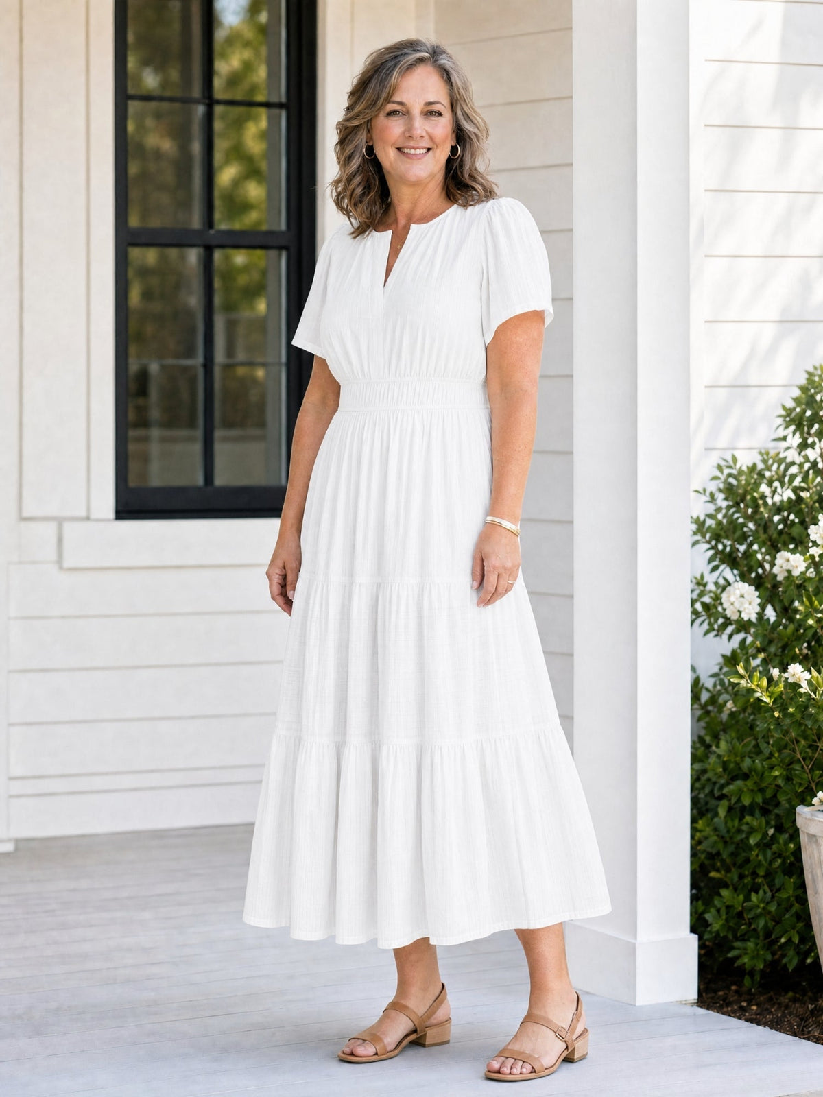 Layered Maxi Dress