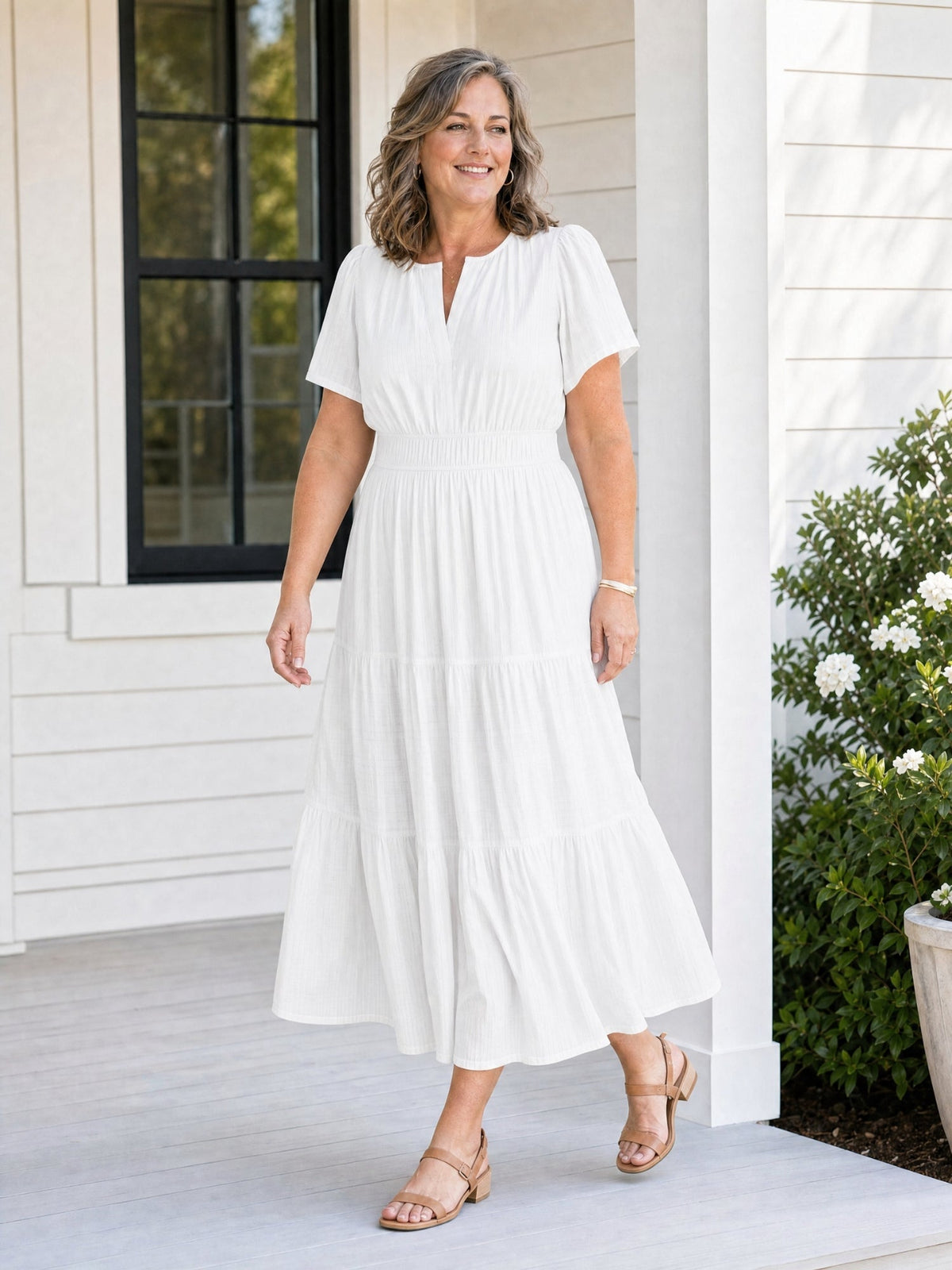 Layered Maxi Dress