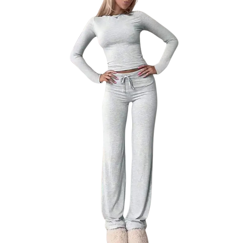 CECILYT - Slim Fit Long Sleeve Crop