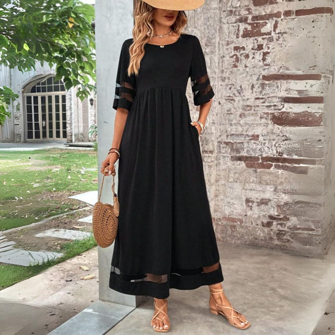 Aubrey™ - Flattering Tummy-Smoothing Midi Dress