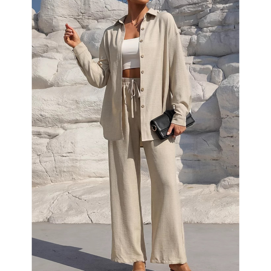 VANORAT - Comfy Long Sleeve Blouse