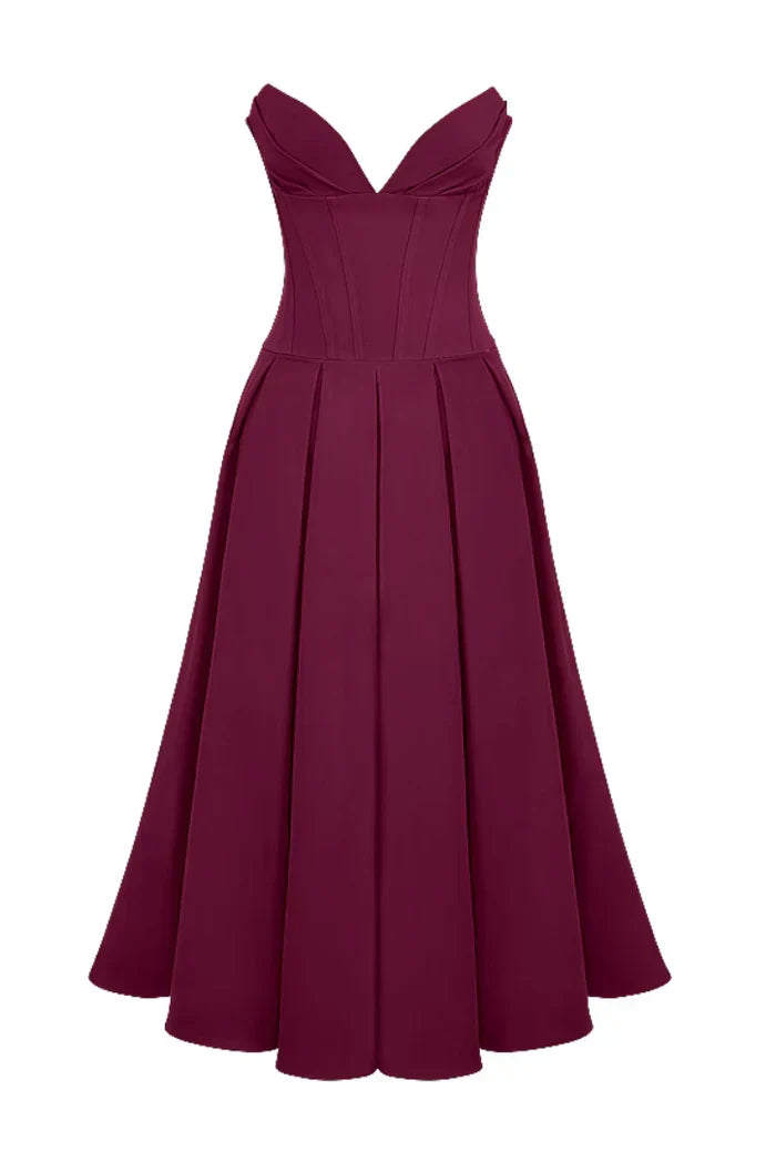 Rilletta | Strapless Sweetheart Dress