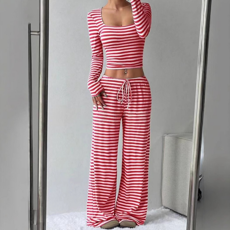 JANAT - Fit Crop Top and Pants