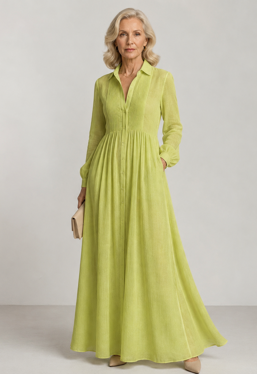 Lioren™ - Soft Flow Maxi Dress