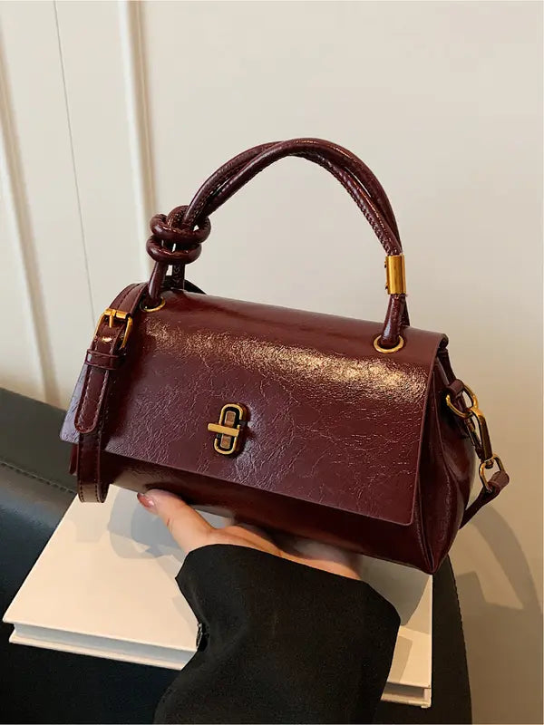 SHAINAT - Flip Cover Small Satchel Bag