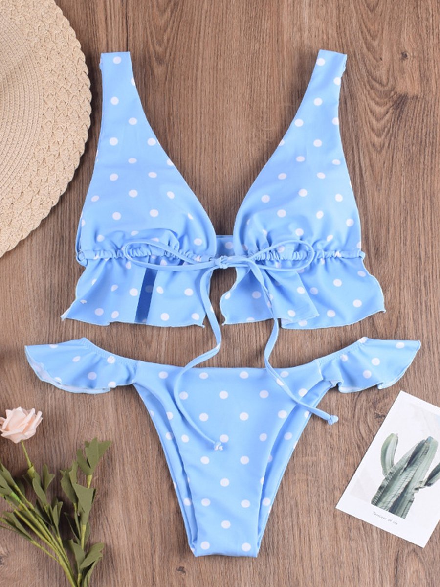 Solid LACE BIKINI