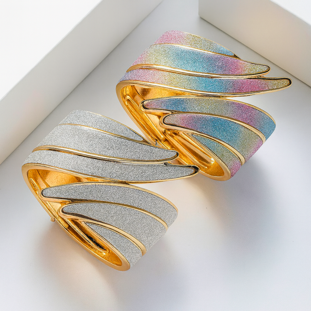 Aurora Glide Cuff Bracelet
