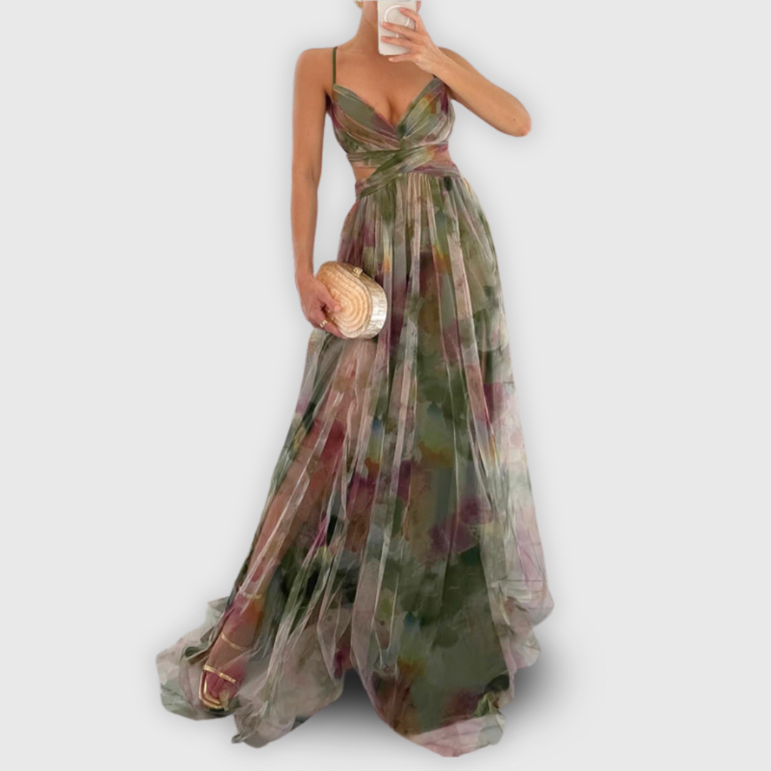 The Elara Sunset Dress
