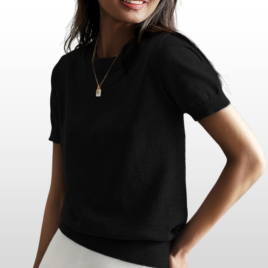 LENYT - Fit Short Sleeve Round Neck