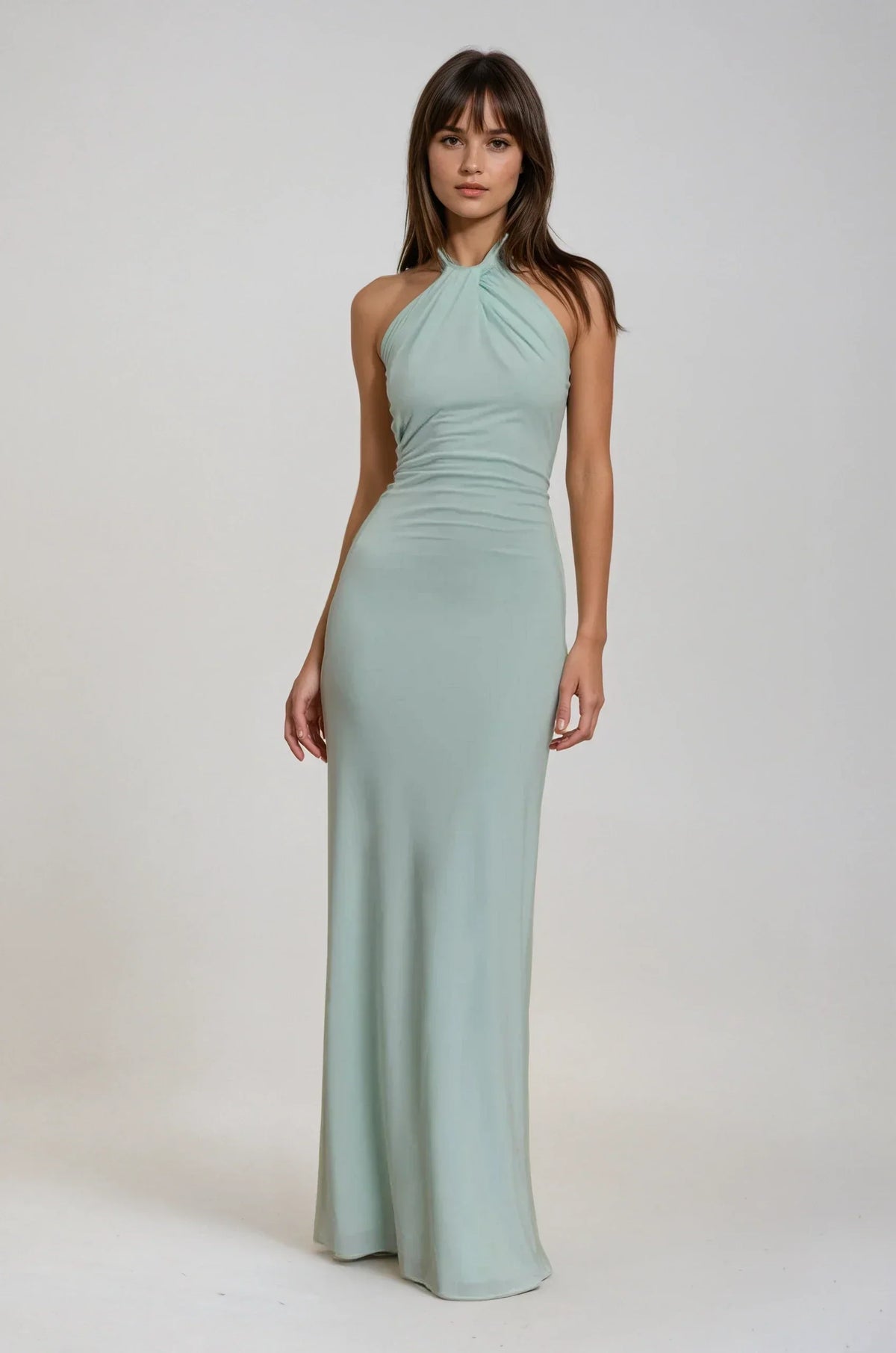Elynas | Halter Maxi Dress