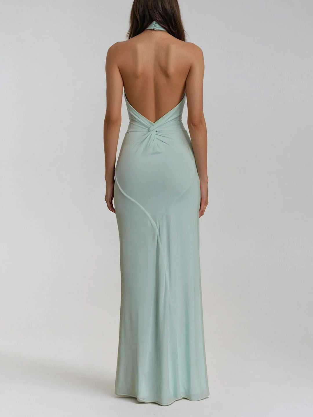 Elynas | Halter Maxi Dress
