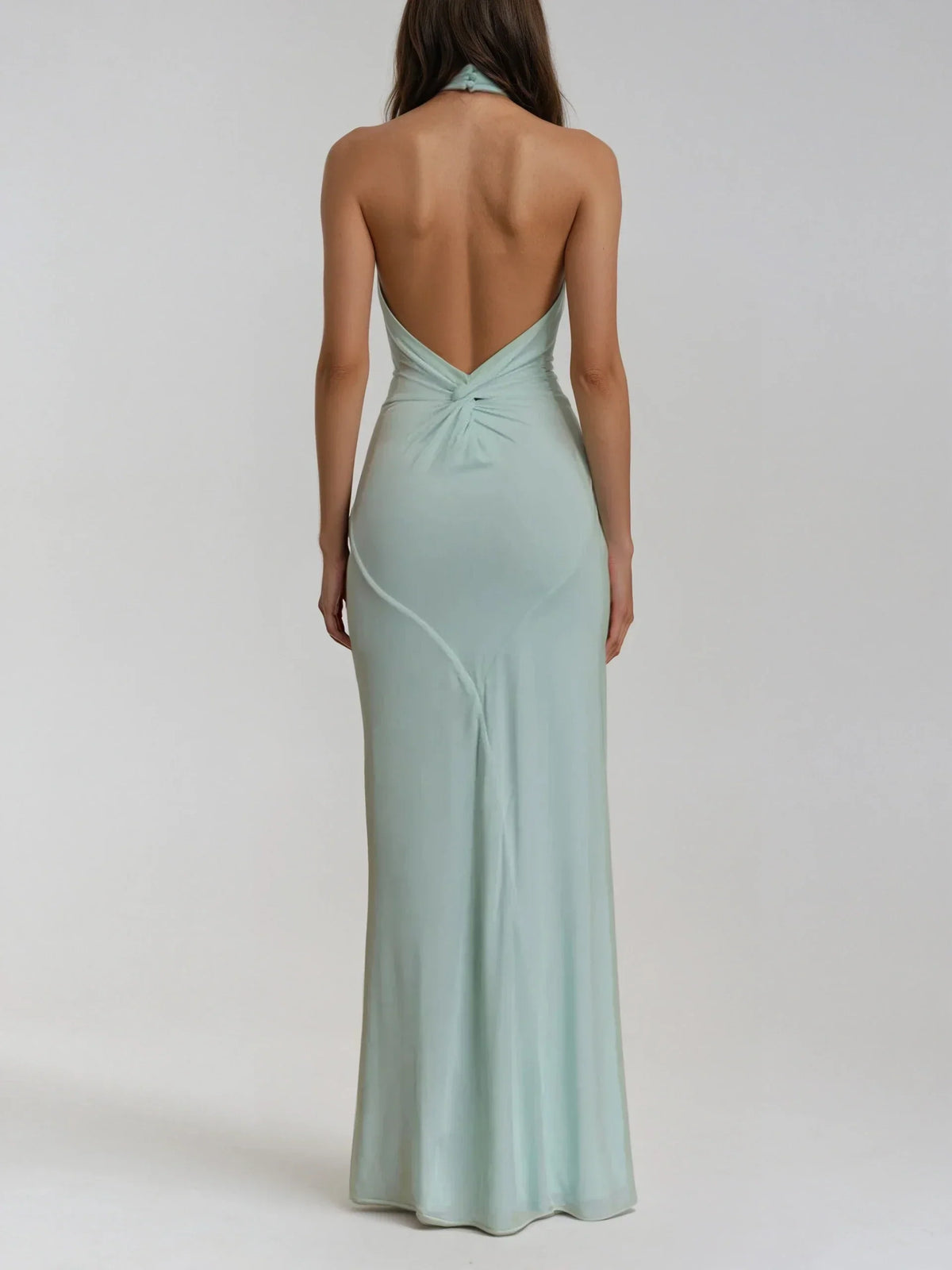 Elynas | Halter Maxi Dress