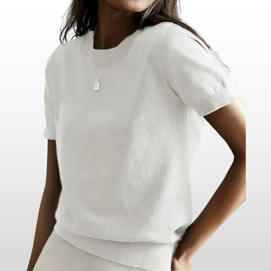 LENYT - Fit Short Sleeve Round Neck