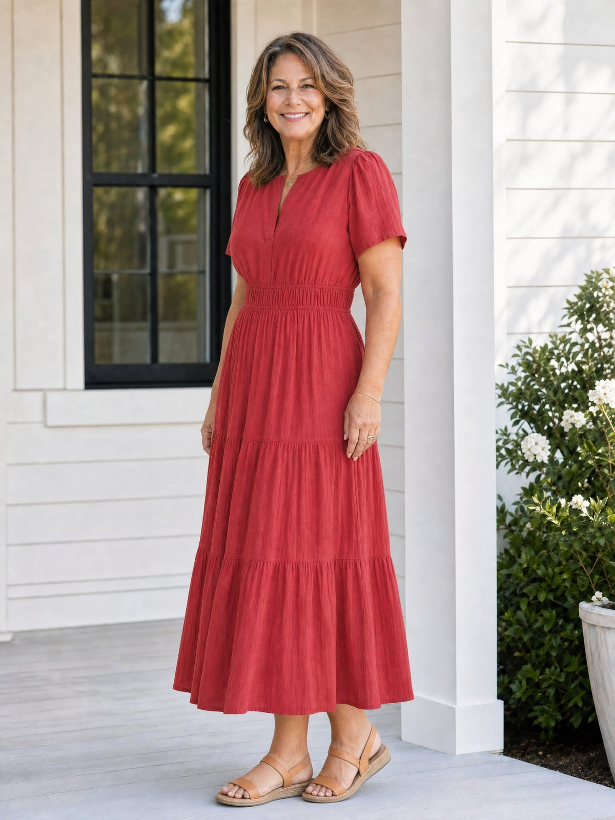 Layered Maxi Dress