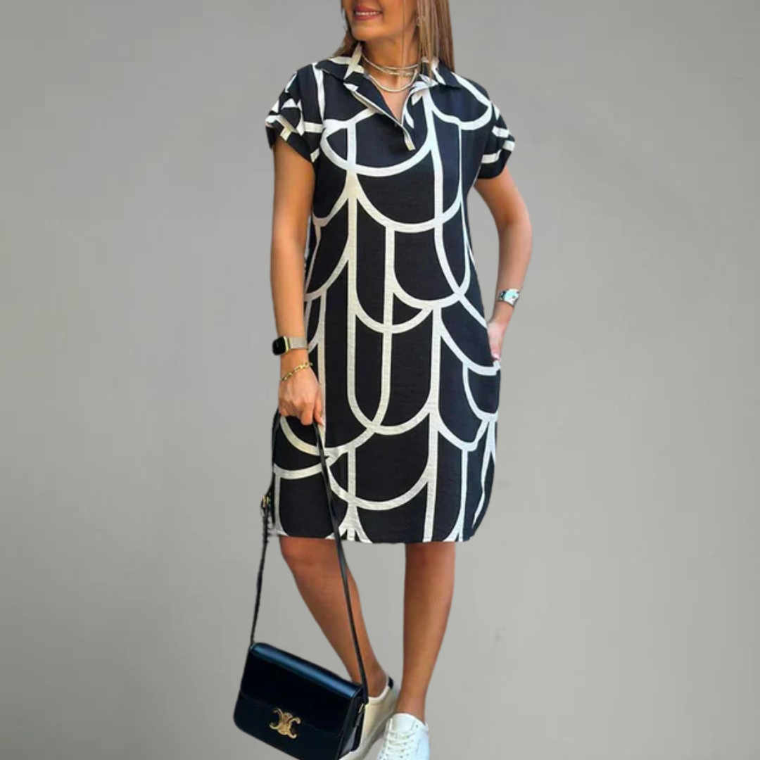 Hela | Short Sleeve Dress