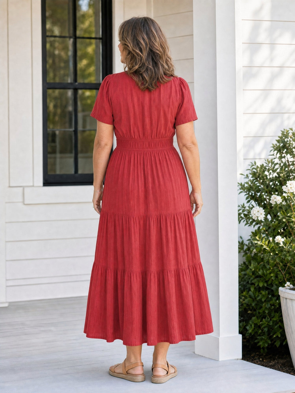Layered Maxi Dress