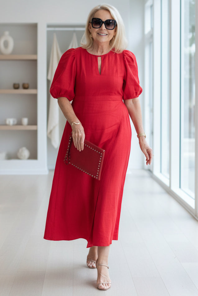 Cherries | Maxi Dress