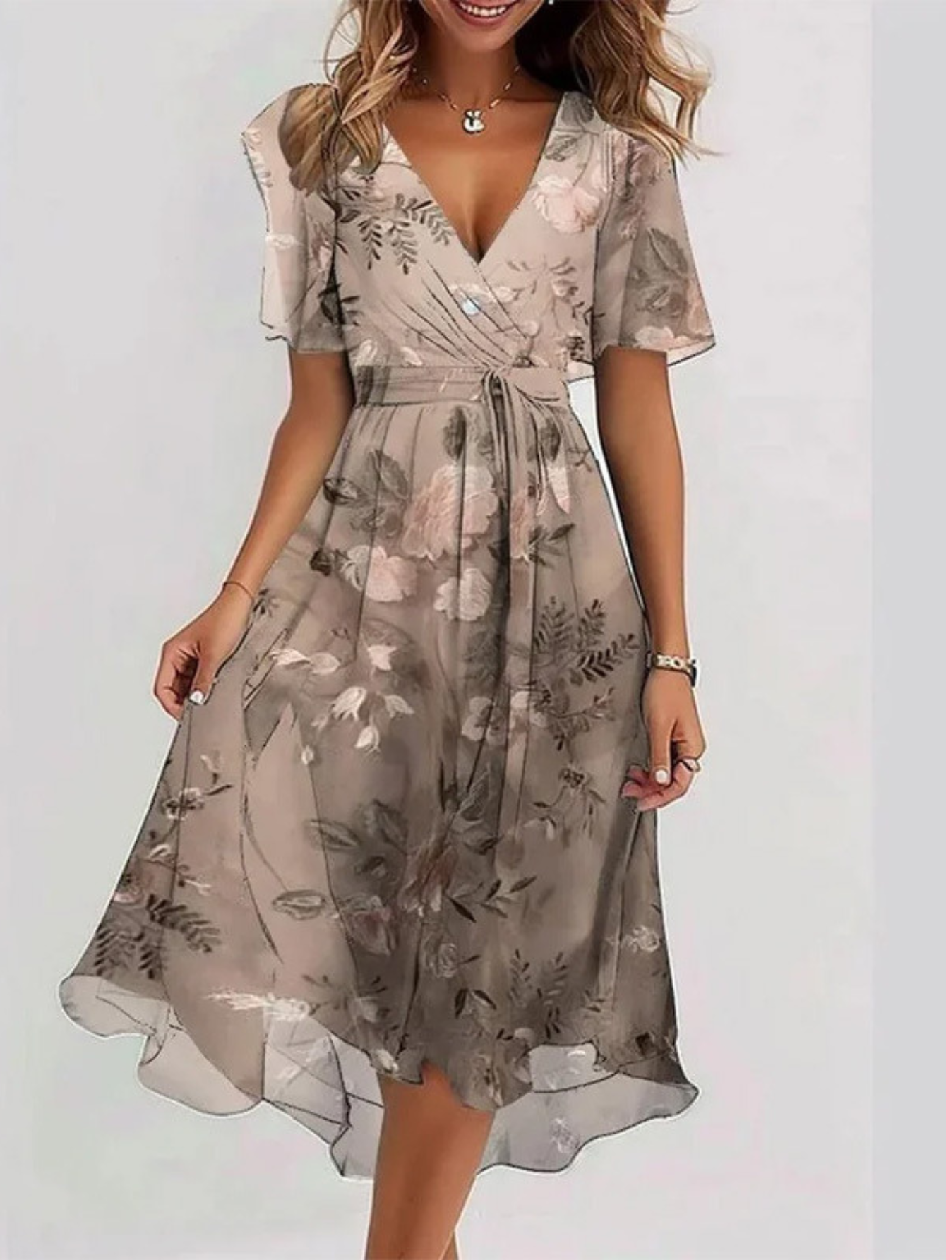 LEANNI | CASUAL BOHO GRADIENT DRESS