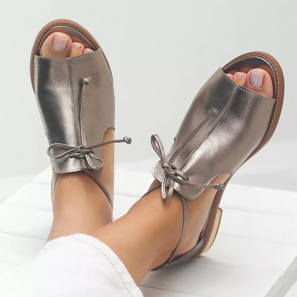 JULIETA | LACE-UP SANDALS