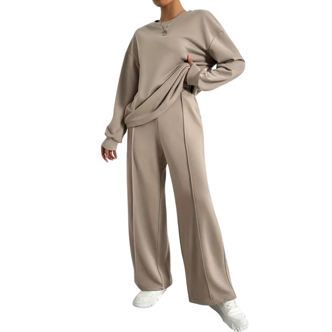 LINDAT - Cozy Drop Shoulder Sweatshirt